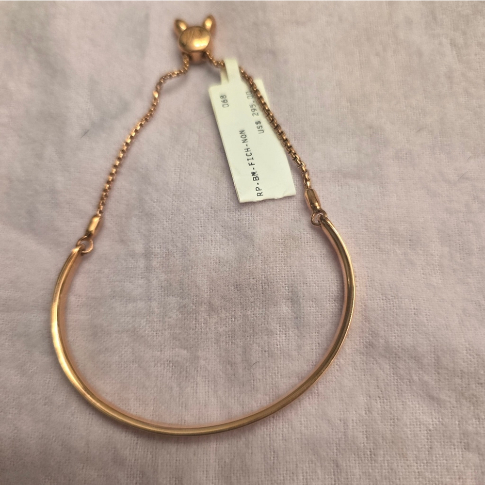 Nwt Monica Vinader Rose Gold Fiji Bracelet — image 2 of 7